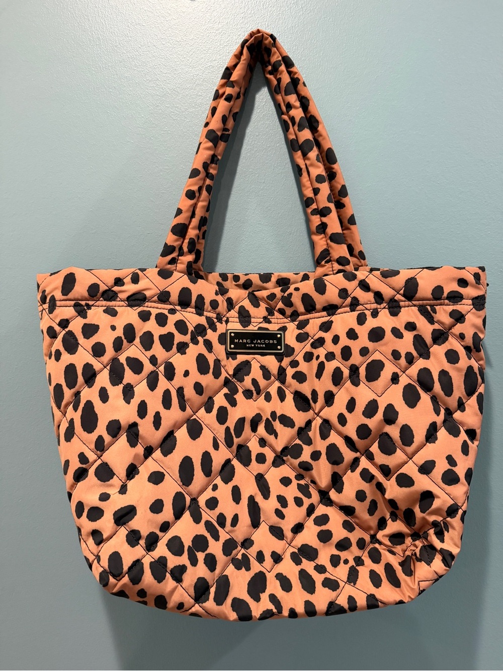Marc By Marc Jacobs Leopard Quilted Tote